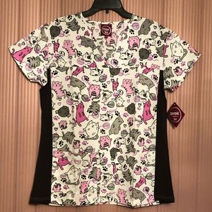 NWT Divine Scrubs top by JDM Uniforms
